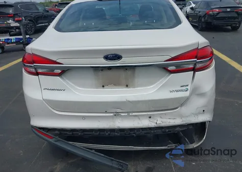 2018 Ford Fusion Hybrid Se from USA, damaged, VIN 3FA6P0LU8JR259024